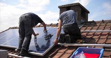 Painéis solares na segunda residência